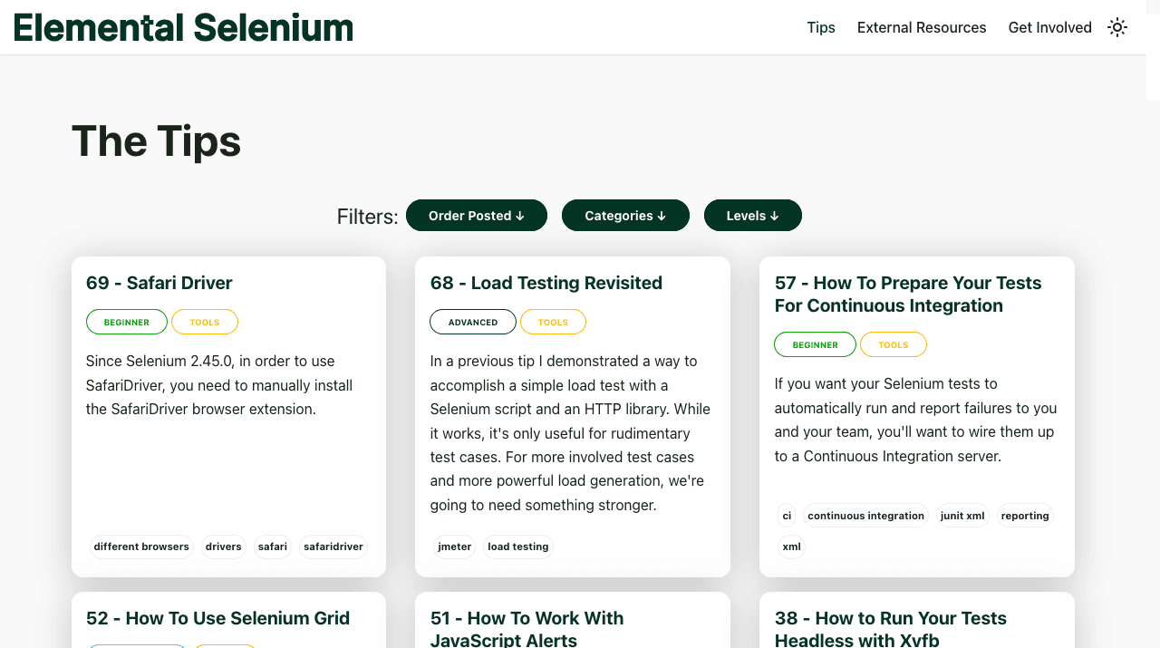 tips in the tools category